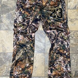 Forever 21 Brown and Green Casual Camouflage Bottoms